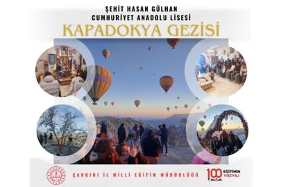 ÖĞRENCİLER KAPADOKYA'DA TARİHLE BULUŞTU