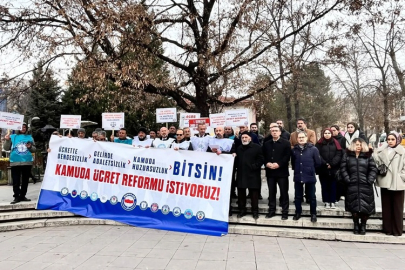 ÇANKIRI MEMUR-SEN ÜCRET ADALETSİZLİĞİNE DİKKAT ÇEKTİ