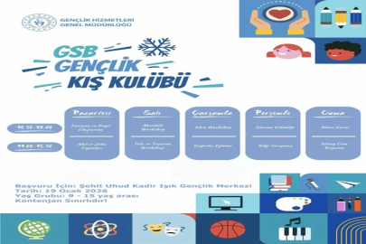 GSB KIŞ KULÜBÜ ÇANKIRI'DA KAPILARINI AÇIYOR