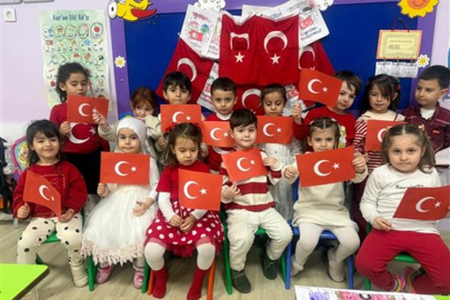 ÇANKIRI'DA MİNİK YÜREKLERDEN BÜYÜK COŞKU