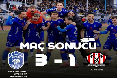 ÇANKIRI FK'DAN TARAFTARI COŞTURAN ZAFER