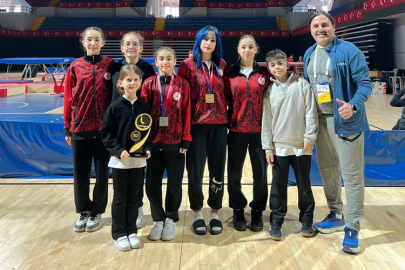 CİMNASTİKTE ZİRVE ÇANKIRI'NIN