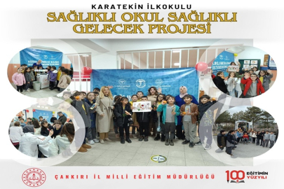 KARATEKİN İLKOKULU'NDA SAĞLIK SEFERBERLİĞİ
