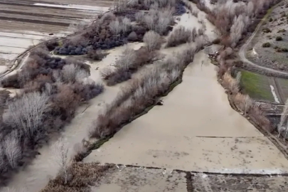 ILGAZ'DA DEVREZ ÇAYI TARLALARI YUTTU