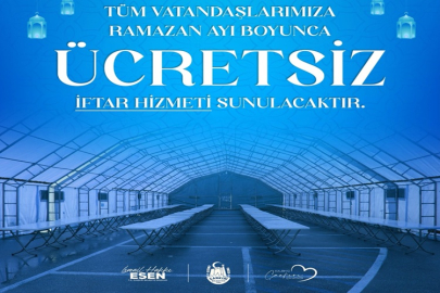 ÇANKIRI BELEDİYESİ'NDEN RAMAZAN BOYUNCA ÜCRETSİZ İFTAR VE SAHUR HİZMETİ