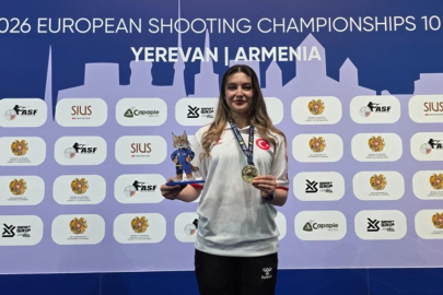 ÇANKIRI'NIN GURURU DAMLA KÖSE AVRUPA ŞAMPİYONU OLDU