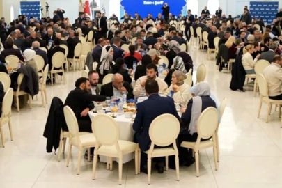 BRÜKSEL'DE DİKKAT ÇEKEN İFTAR BULUŞMASI