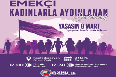 MURAT ŞAMASAS  8 MART KUTLAMA DEĞİL MÜCADELE GÜNÜDÜR