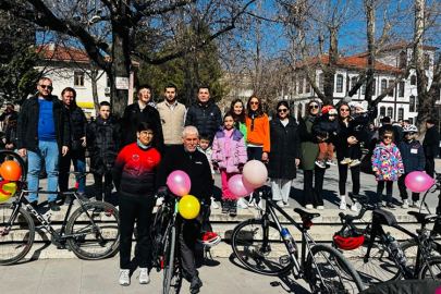ÇANKIRI'DA PEDALLAR KADINLARIN GÜCÜ İÇİN DÖNDÜ
