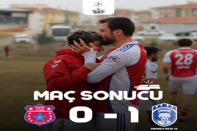 ÇANKIRI FK ZİRVEYİ BIRAKMIYOR