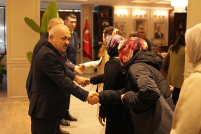 ÇANKIRI BELEDİYESİ'NDE BAYRAMLAŞMA GELENEĞİ DEVAM EDİYOR