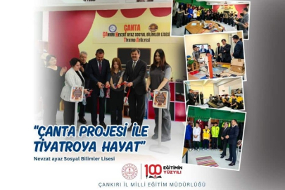 ÇANKIRI'DA EĞİTİM VE SANAT BULUŞTU