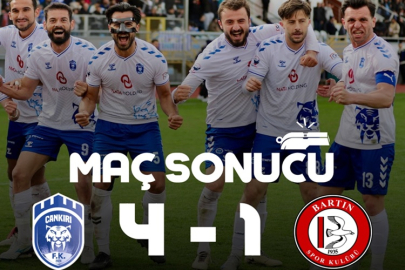 ÇANKIRI FK ŞOV YAPTI