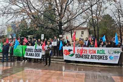 ÇANKIRI İHH'DAN KRİTİK FİLİSTİN AÇIKLAMASI