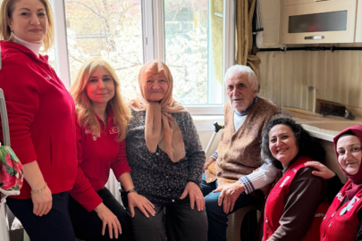 ÇANKIRI KIZILAY'DAN YÜREKLERİ ISITAN ZİYARET