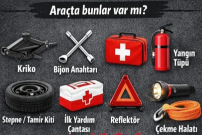 ARACINIZDA BUNLAR YOKSA CEZA YERSİNİZ