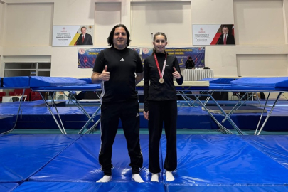 ÇANKIRI'NIN GURURU FATMA RANA GÖKÇE TÜRKİYE İKİNCİSİ OLDU