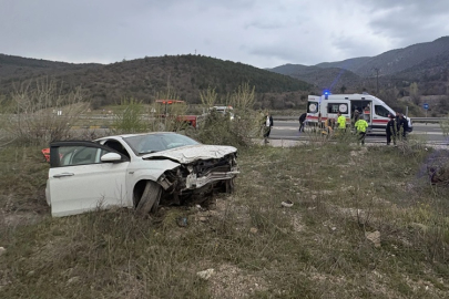 ILGAZ'DA SU KANALINA UÇAN ARAÇTA CAN PAZARI