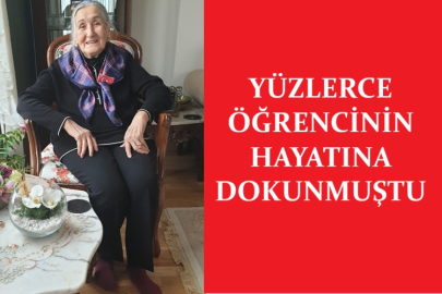 YÜZLERCE ÖĞRENCİNİN HAYATINA DOKUNMUŞTU
