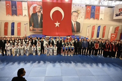 ÇANKIRI'DA SPOR, SANAT VE MİLLİ RUH AYNI SAHNEDEYDİ