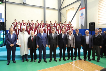 68 GENÇ HAFIZ İÇİN GÖRKEMLİ TÖREN