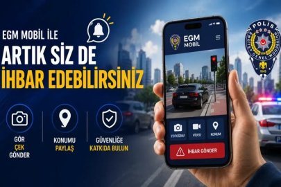EMNİYET GENEL MÜDÜRLÜĞÜ'NDEN ONLINE İHBAR SİSTEMİ