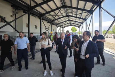 KURŞUNLU'NUN YENİ VE MODERN PAZAR ALANI GÜN SAYIYOR