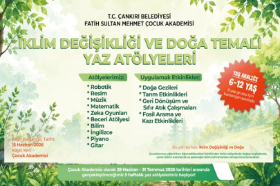 FSM ÇOCUK AKADEMİSİ'NDE YAZ ATÖLYELERİ BAŞLIYOR