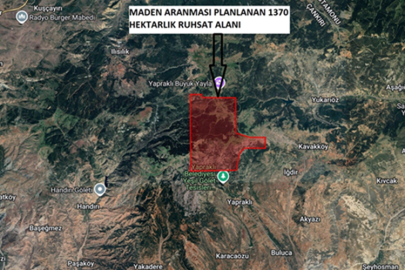 TEMA VAKFI'NDAN YAPRAKLI'DAKİ MADEN ARAMASINA SERT TEPKİ