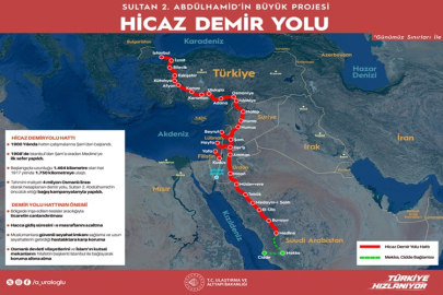 ORTADOĞU'NUN KADERİNİ DEĞİŞTİRECEK PROJE "MODERN HİCAZ DEMİRYOLU"
