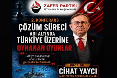 CİHAT YAYCI'DAN İSTANBUL'DA KRİTİK KONFERANS