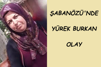 ŞABANÖZÜ'NDE YÜREK BURKAN OLAY