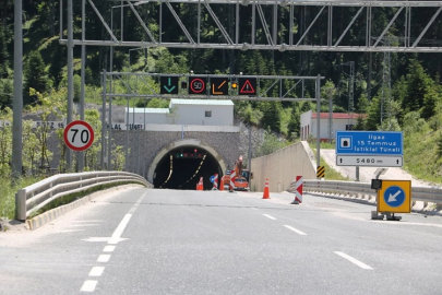 ILGAZ TÜNELİNDE BAKIM ÇALIŞMALARI BAŞLADI