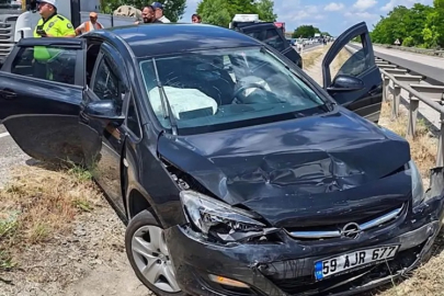 ÇERKEŞ'TE KORKUTAN TRAFİK KAZASI