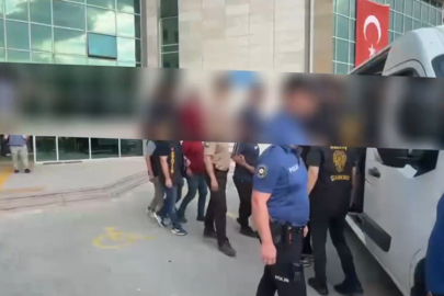 ÇANKIRI'DA GÜVENLİK GÜÇLERİNDEN NOKTA OPERASYON