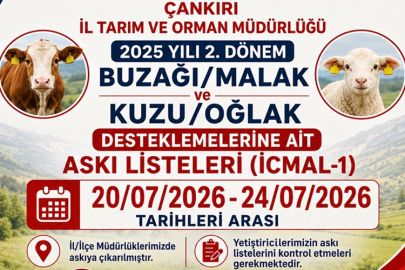 HAYVAN YETİŞTİRİCİLERİ İÇİN KRİTİK SÜREÇ BAŞLADI