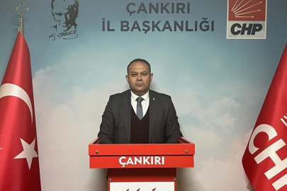 CHP'DE ÇANKIRI DEPREMİ