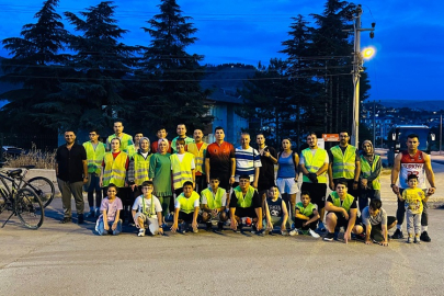 ÇANKIRI'DA PEDALLAR BAĞIMLILIĞA KARŞI DÖNDÜ