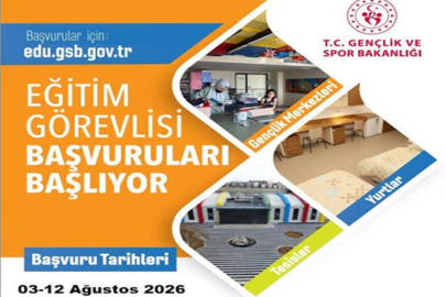 GSB'DE ANTRENÖR VE EĞİTİM GÖREVLİSİ OLMAK İSTEYENLER İÇİN BÜYÜK FIRSAT