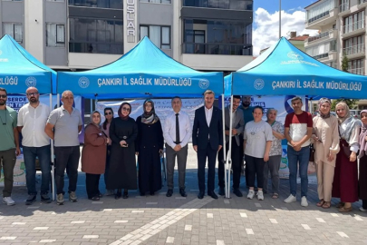 ÇANKIRI'DA BİNLERCE KİŞİ TARAMADAN GEÇTİ, 49 KİŞİDE ŞÜPHELİ BULGULAR TESPİT EDİLDİ.