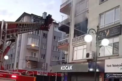 ÇANKIRI'DA SABAHIN ERKEN SAATLERİNDE YANGIN PANİĞİ