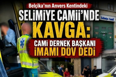 BELÇİKA'NIN SELİMİYE CAMİİNDE ŞOKE EDEN OLAY