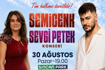 SEVGİ PETEK, SİNCAN FESTİVALİNDE GÖNÜLLERE DOKUNACAK...