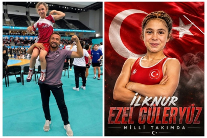 ÇANKIRI'NIN GURURU İLKNUR EZEL GÜLERYÜZ, MİLLİ TAKIM KAMPINDA