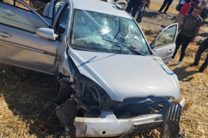 AŞAĞI OVACIK KÖYÜ YOLUNDA KORKUTAN KAZA