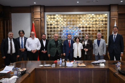 TÜRKİYE GAZETECİLER BİRLİĞİ İÇİN DÜĞMEYE BASILDI