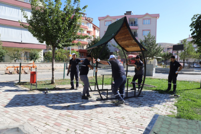 ÇANKIRI'DAKİ PARKLAR İÇİN YENİLEME SEFERBERLİĞİ BAŞLADI
