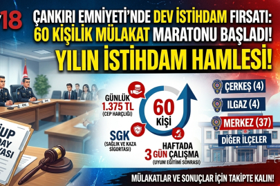 Çankırı’da İş Arayanlara Müjde: İŞKUR Destekli İUP Programında Mülakat Maratonu Mimaride!