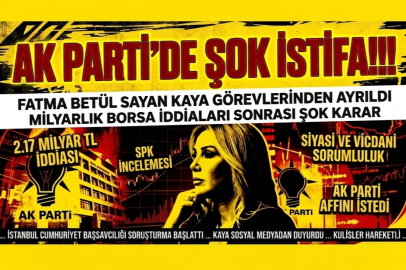 AKP' De ŞOK İSTİFA!!! Milyarlık Fon Tartışması İstifa Getirdi! İşte Tüm Detaylar...