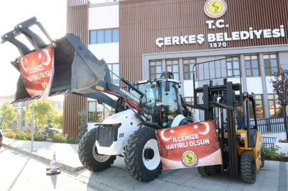 ÇERKEŞ BELEDİYESİ’NİN ARAÇ FİLOSU DAHA DA GÜÇLENDİ